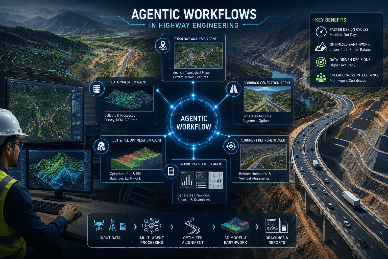 The Power of Agentic Workflows in Highway Engineering